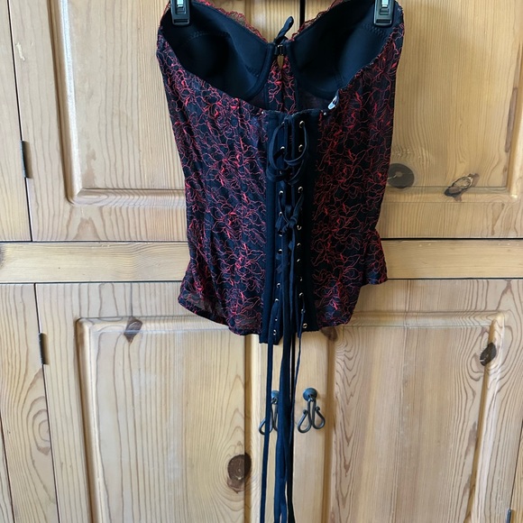 Savage x Fenty Floral Embroidered Lace Corset - Picture 4 of 6